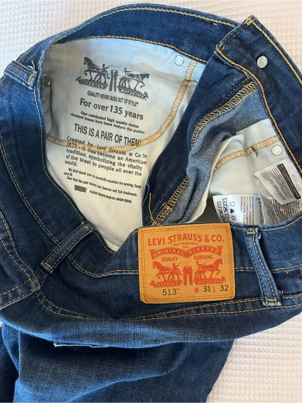 Men’s Levi’s 513 Jeans 31x32
